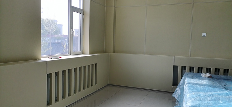 談話室防撞墻軟包定制墻面改造